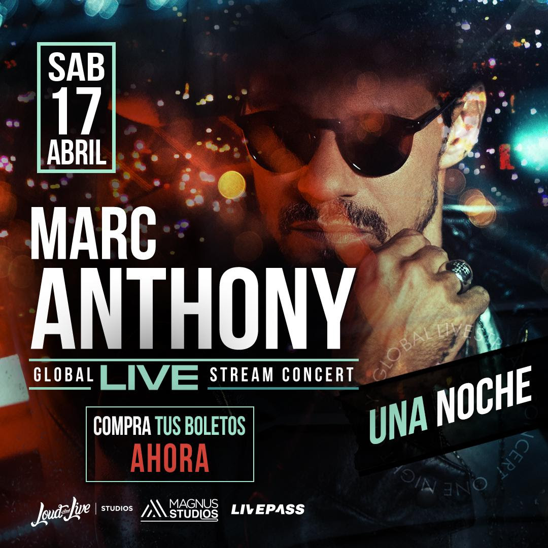 Una noche Marc Anthony