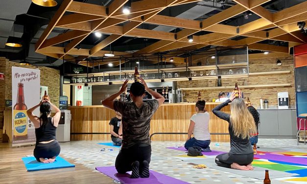 Beer Yoga: una experiencia maravillosamente saludable