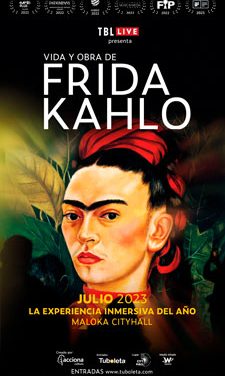 La exposición inmersiva «Vida y Obra de Frida Kahlo», llenará a Bogotá de color mexicano