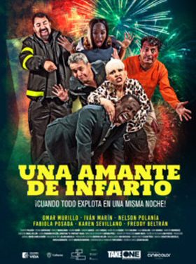 La película colombiana ‘Una amante de infarto’ está en salas de cine