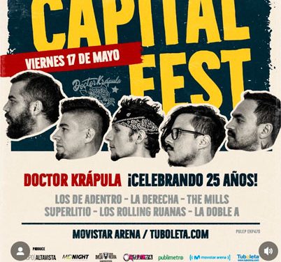 Doctor Krápula celebra 25 años de carrera en el Movistar Arena de Bogotá