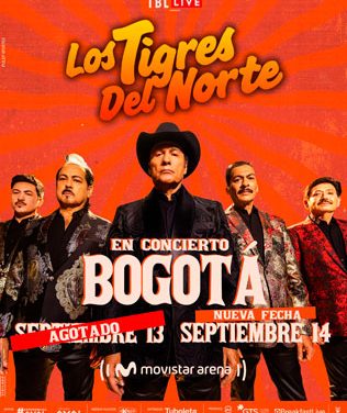 Los Tigres del Norte anuncian segunda fecha en Bogotá