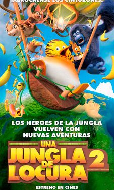 La pandilla ya llegó a salas de cine en ‘Una Jungla de Locura 2’