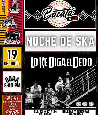 Bogotá vivirá una Noche de Ska en el Bacatá al Aire