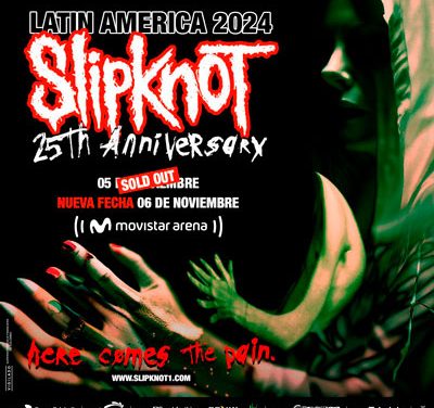 Segunda Fecha de Slipknot en Bogotá