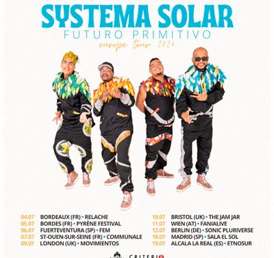 Systema Solar inicia su gira «Futuro Primitivo Europa Tour»