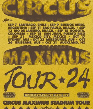 Travis Scott trae a Colombia su gira récord «Circus Maximus World Tour»