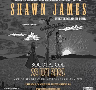 El multifacético Shawn James ofrecerá una íntima y rockera presentación en Bogotá