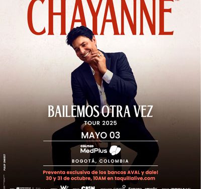 Chayanne regresa a Bogotá