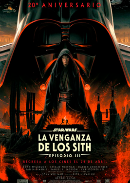 ‘Star Wars Episodio III: La Venganza de los Sith’ regresa a cines como homenaje a una de las franquicias más importantes de la historia