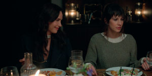 Carmen Villalobos y Laura Londoño