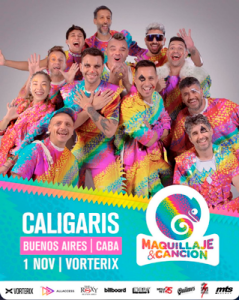 Los-Caligaris-Maquillaje-y-canción