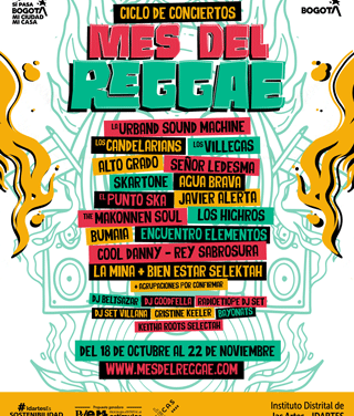 El Circuito Mes del Reggae celebra la unión, el talento y la música independiente en Bogotá